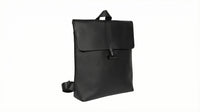BACKPACK: Mochila de cuero certificado para laptop 13" | NEGRO