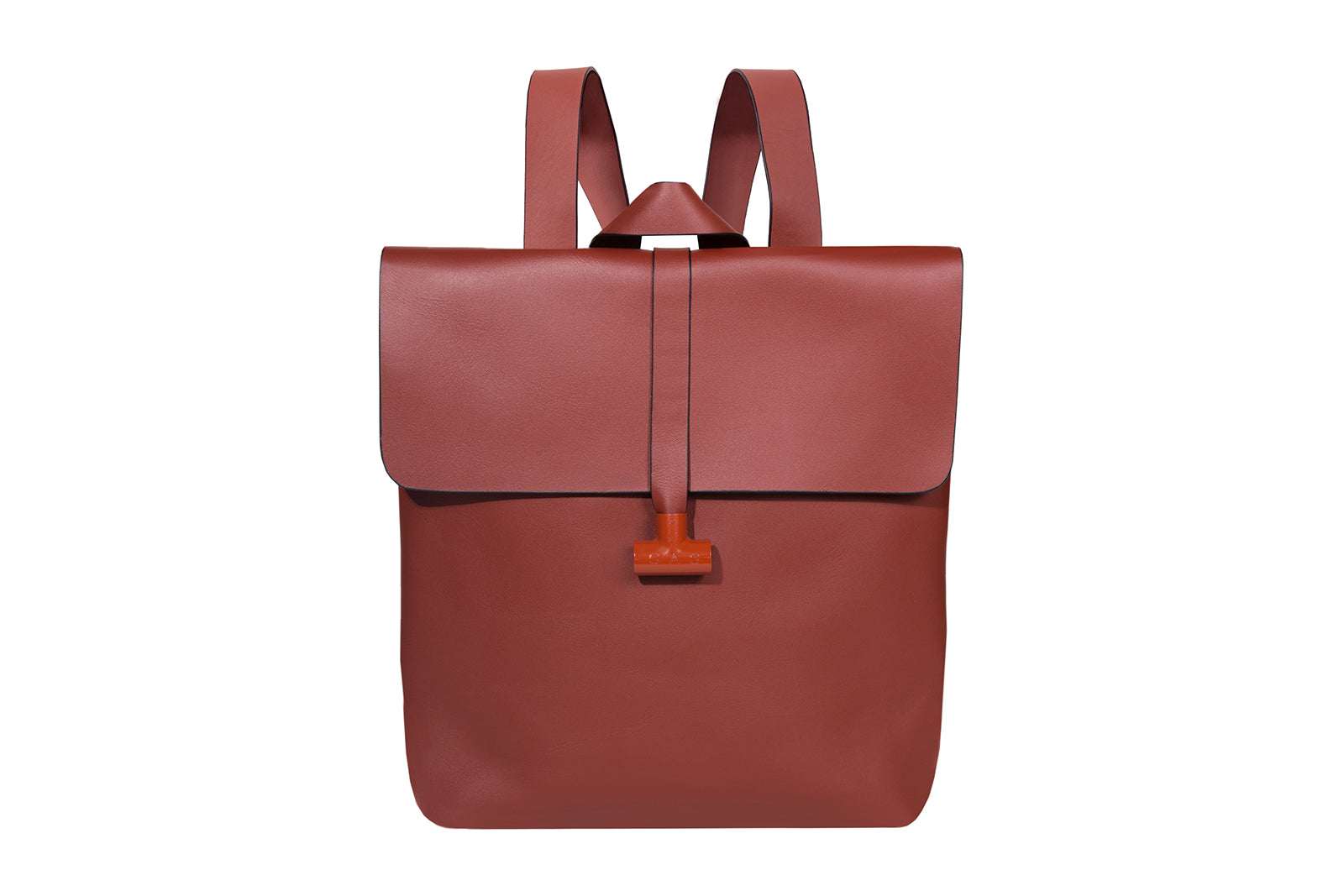 GAG Bag Mexico Brown Leather Backpack - Classic Minimalist Design Backpack Chocolate main image 3