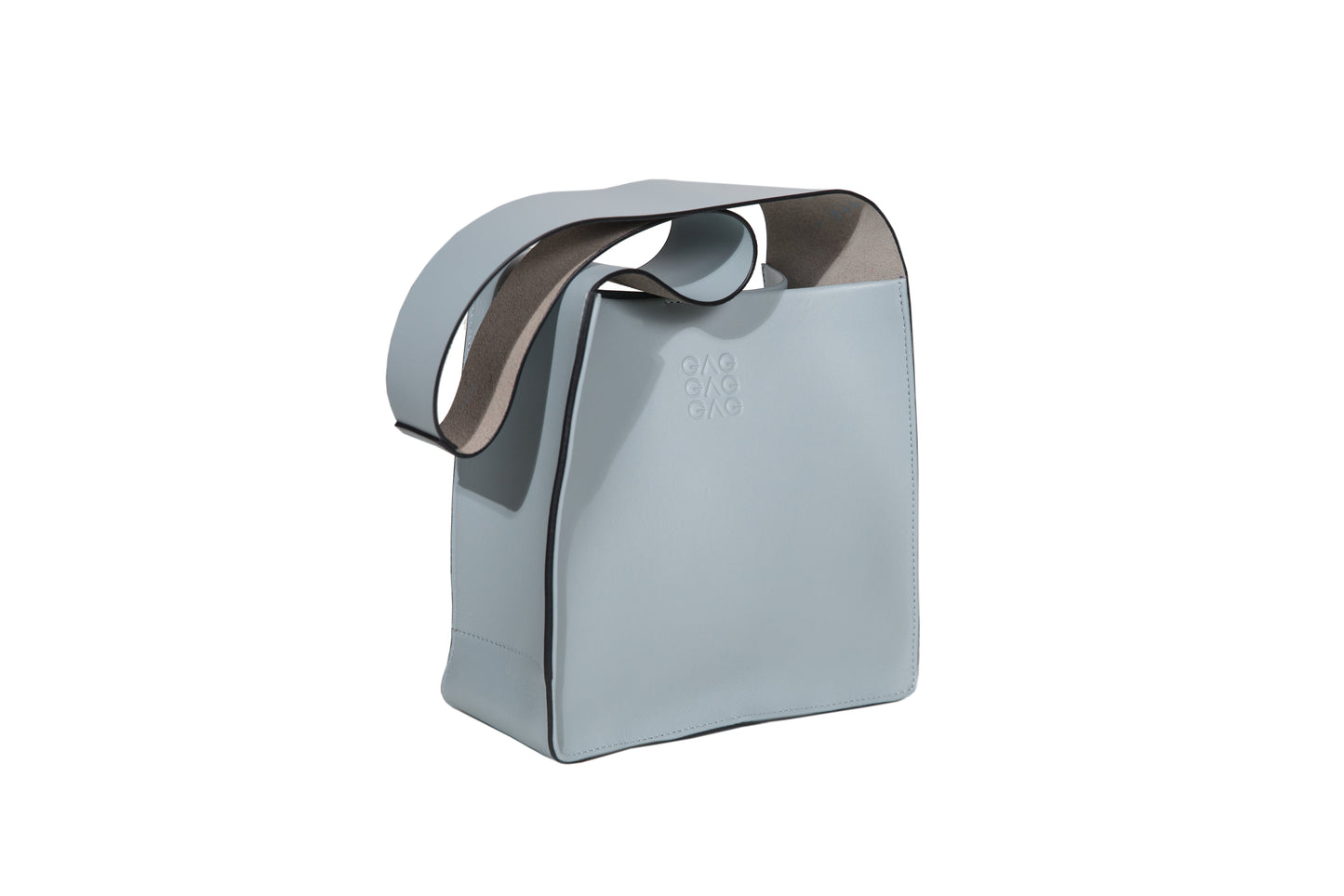 MINI TOTE: Mini tote bag de cuero certificado | GAG BAG | HUMO