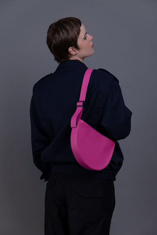 SHOULDER: Bolsa de hombro en cuero certificado | TUNA