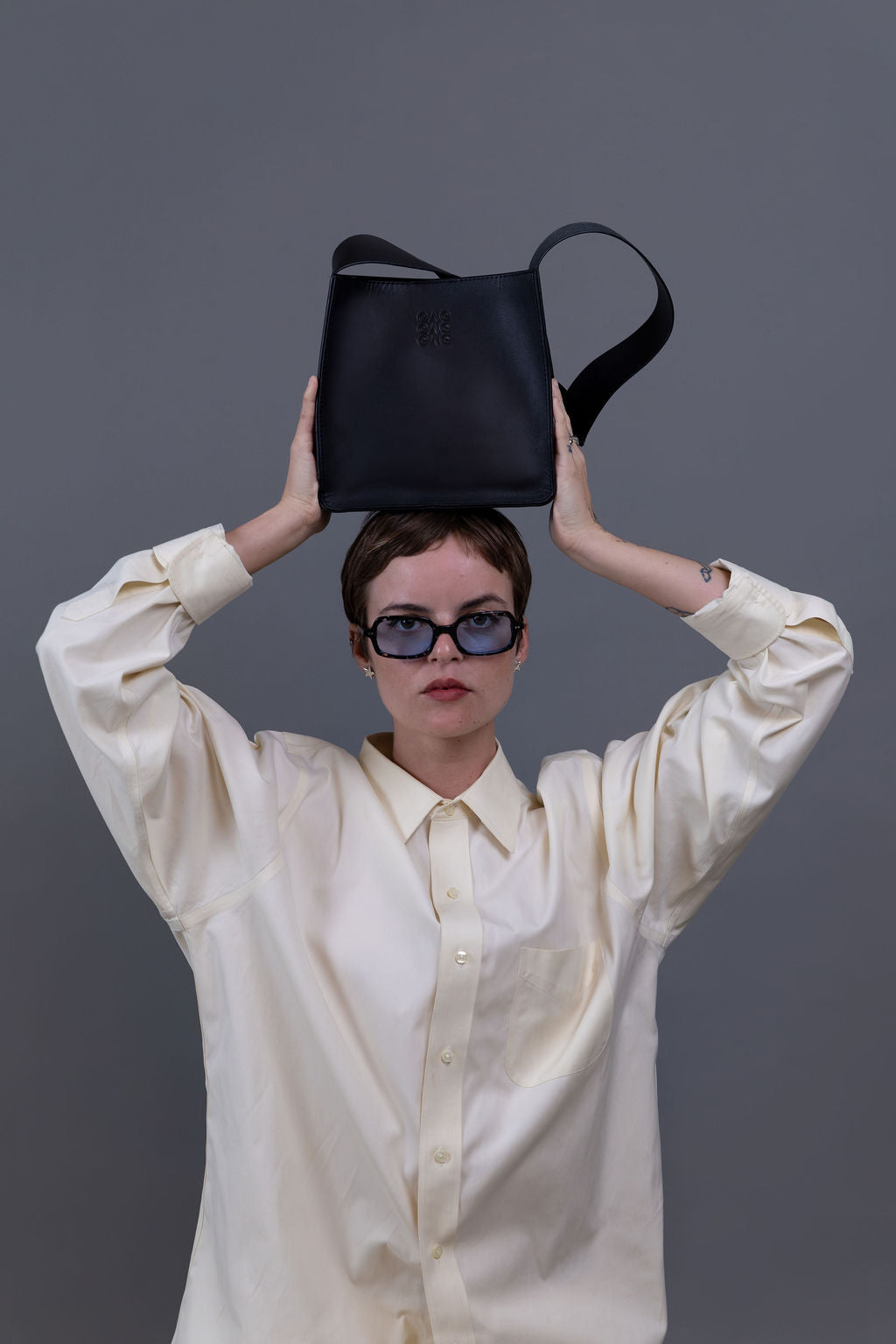 MINI TOTE - BLACK