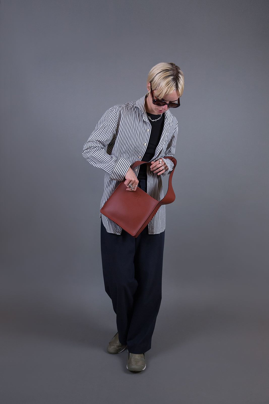 MINI TOTE - ARCILLA