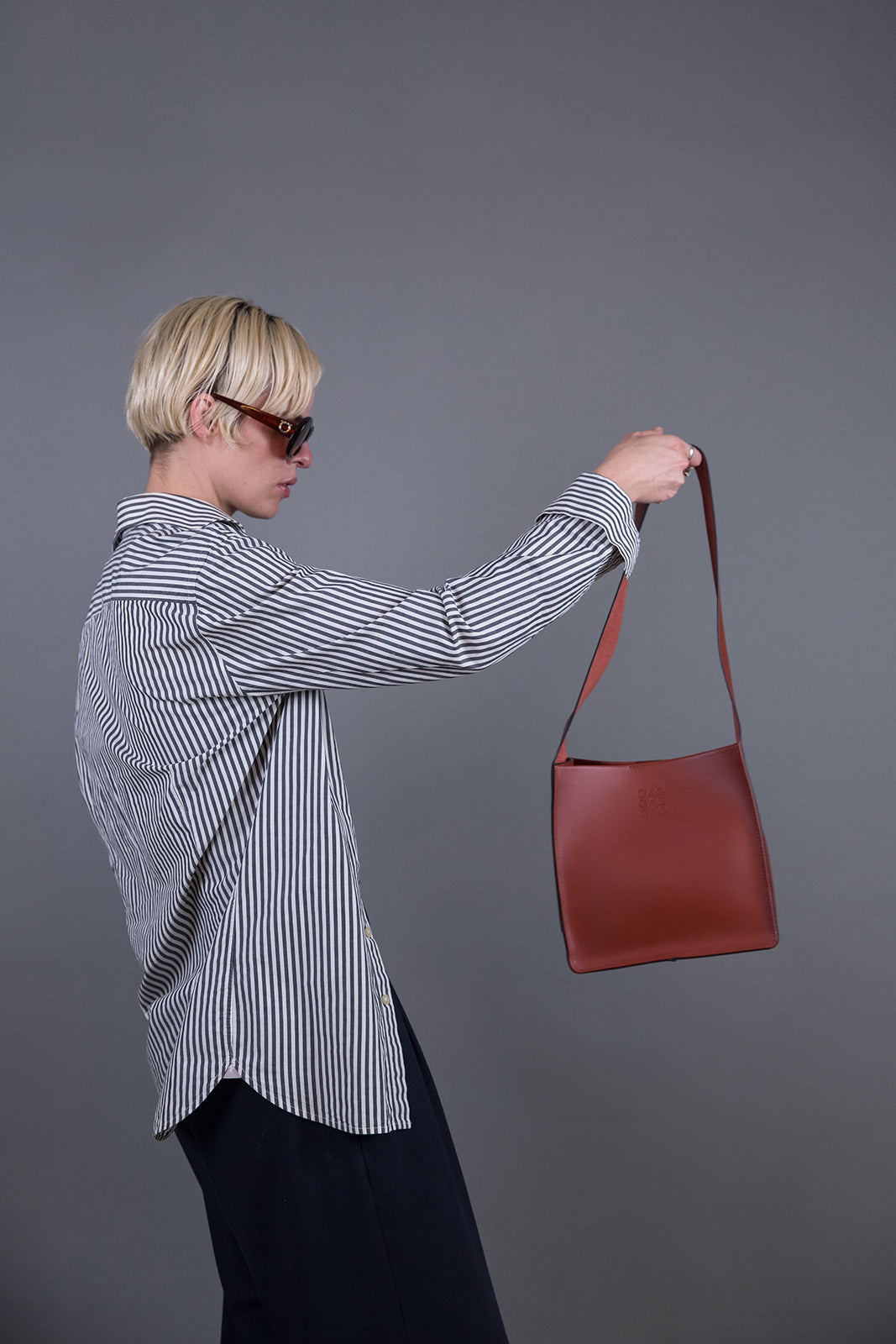 MINI TOTE - ARCILLA